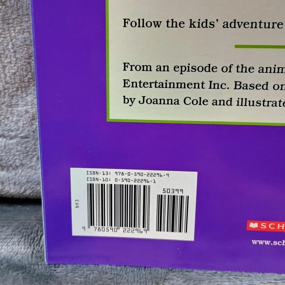 The Magic School Bus Plants Seeds Joanna Cole Scholastic Purple PB Kids Science